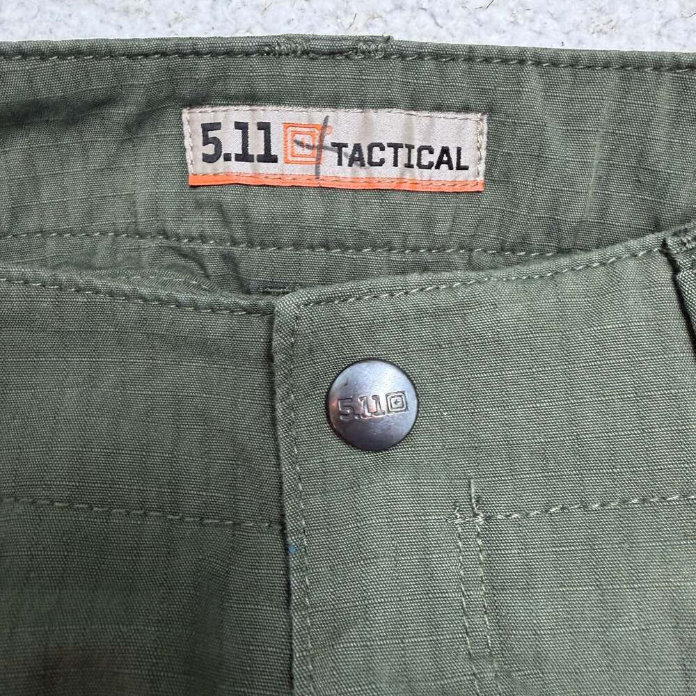 5.11 Tactical Womens Ripstop Cargo Pants Olive Green Sz 8 Regular Police Militar - Picture 3 of 12